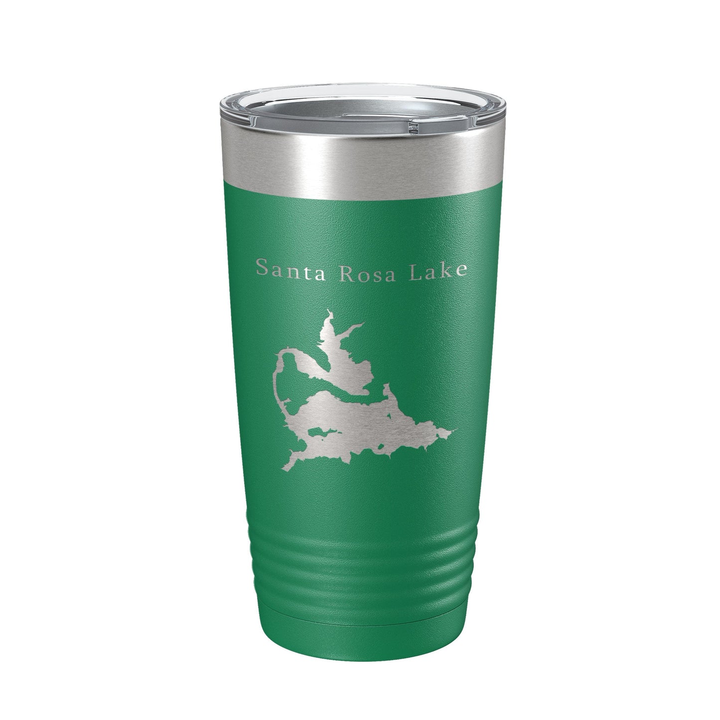 Santa Rosa Lake Map Tumbler Travel Mug Insulated Laser Engraved Coffee Cup New Mexico 20 oz-9
