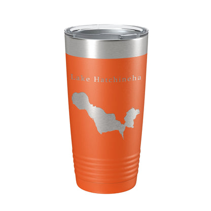 Lake Hatchineha Map Tumbler Travel Mug Insulated Laser Engraved Coffee Cup Florida 20 oz-17