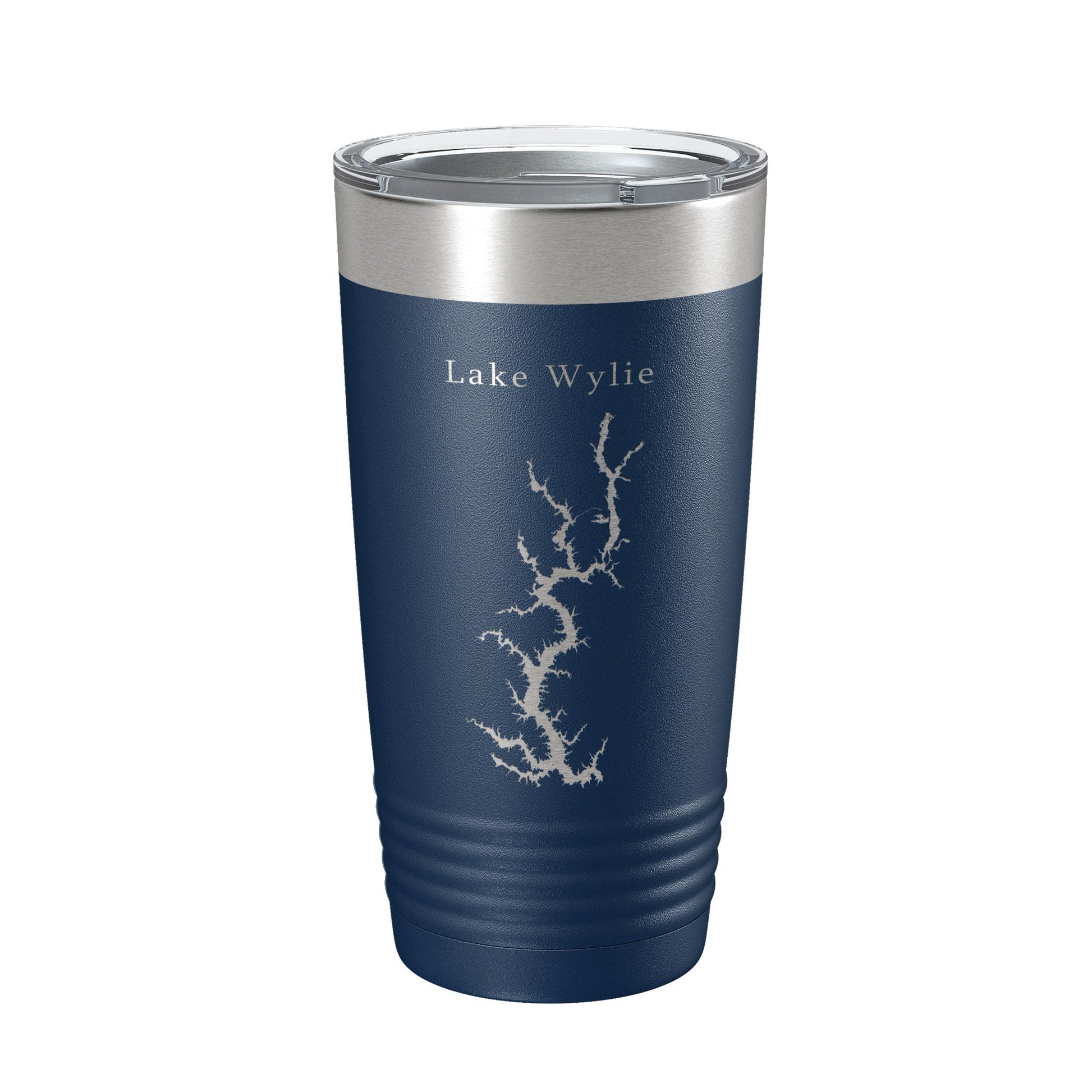 Lake Wylie Map Tumbler Travel Mug Insulated Laser Engraved Coffee Cup Charlotte North South Carolina 20 oz-2