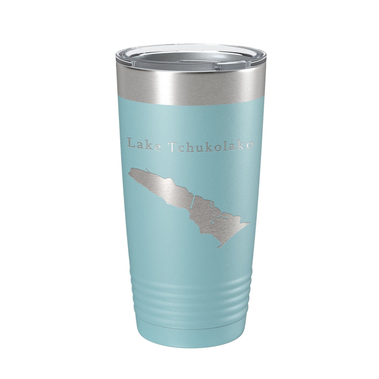 Lake Tchukolako Map Tumbler Travel Mug Insulated Laser Engraved Coffee Cup Georgia 20 oz-13