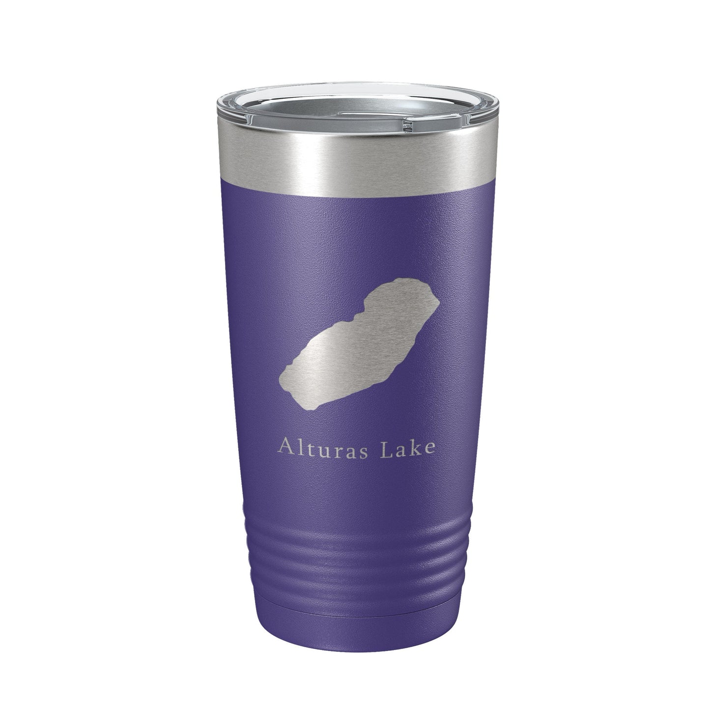Alturas Lake Map Tumbler Travel Mug Insulated Laser Engraved Coffee Cup Idaho 20 oz-15