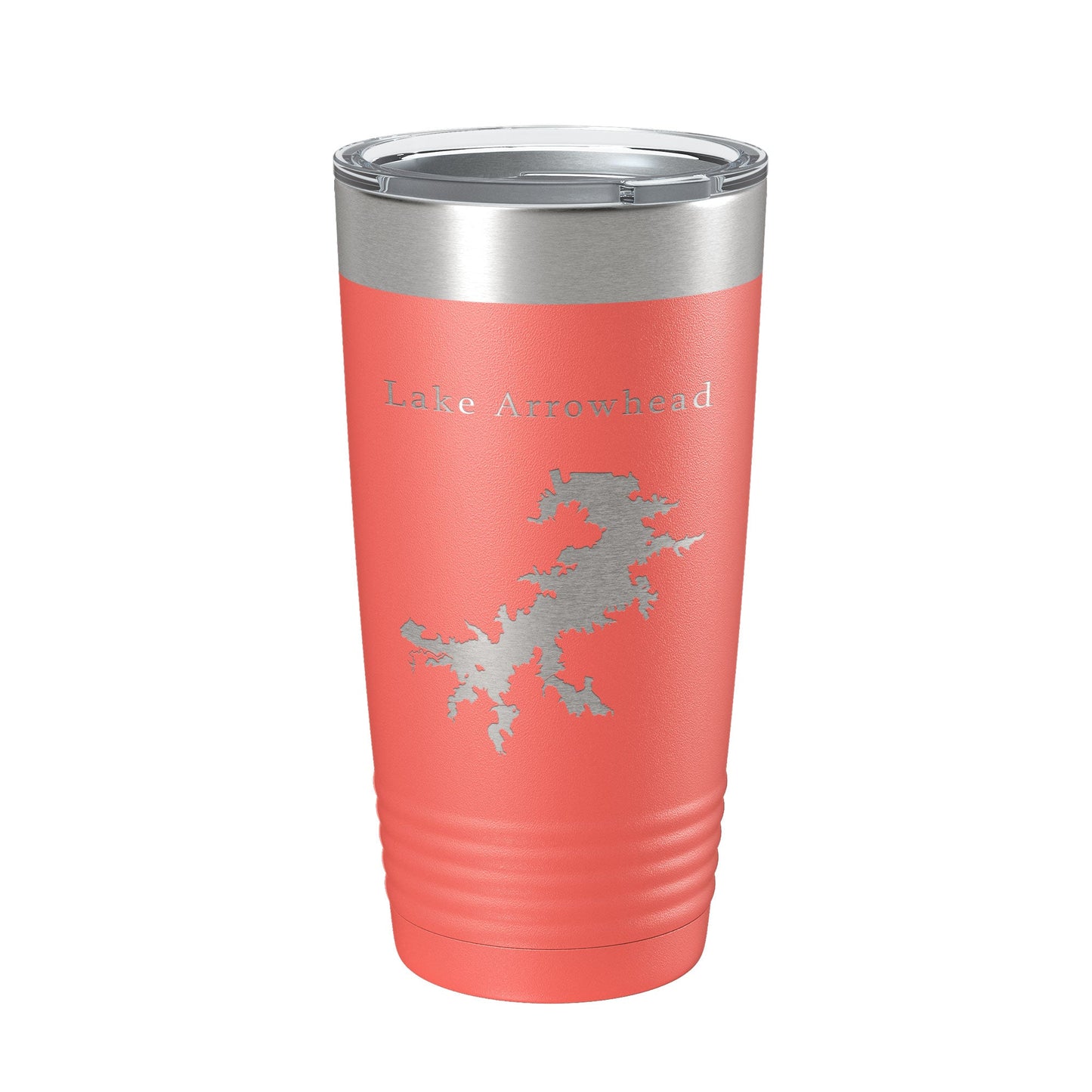Lake Arrowhead Map Tumbler Travel Mug Insulated Laser Engraved Coffee Cup Texas 20 oz-20