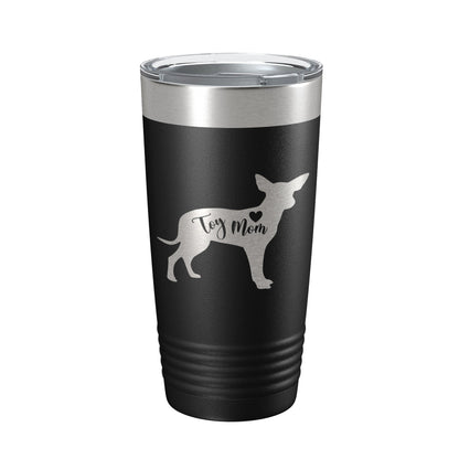 Toy Mom Tumbler Dog Travel Mug Gift Insulated Laser Engraved Coffee Cup 20 oz-5