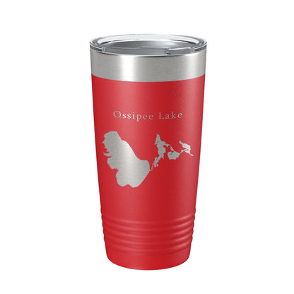Ossipee Lake Map Tumbler Travel Mug Insulated Laser Engraved Coffee Cup New Hampshire 20 oz-10