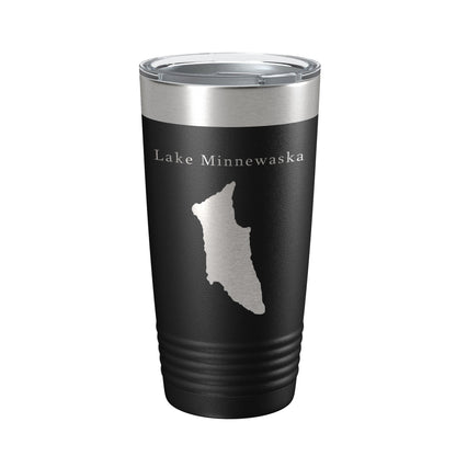 Lake Minnewaska Map Tumbler Travel Mug Insulated Laser Engraved Coffee Cup New York 20 oz-5