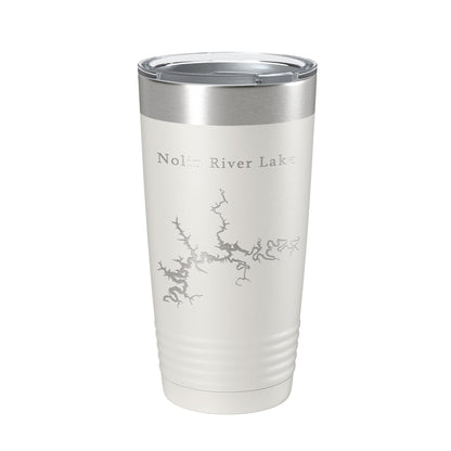 Nolin River Lake Map Tumbler Travel Mug Insulated Laser Engraved Coffee Cup Kentucky 20 oz-7