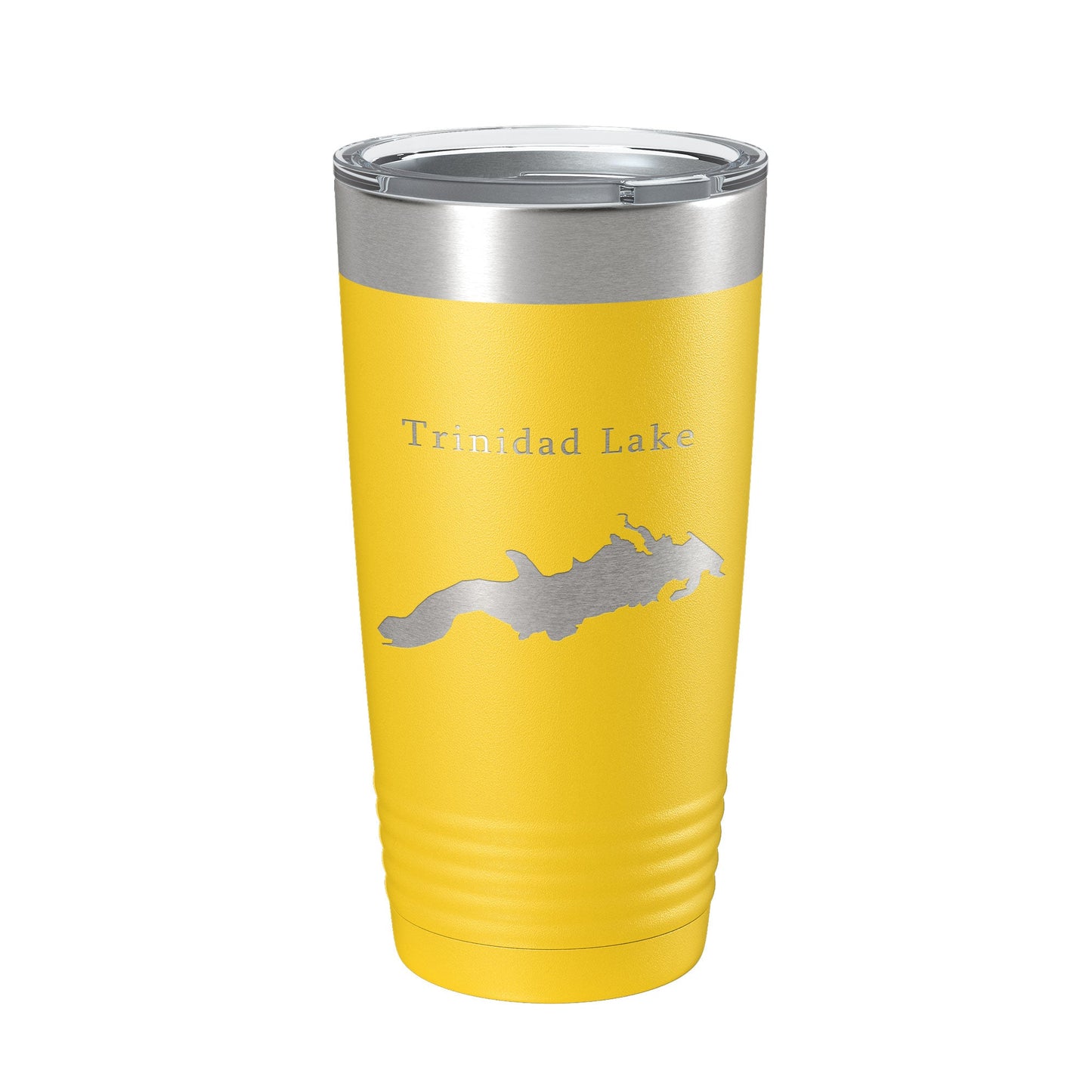 Trinidad Lake Map Tumbler Travel Mug Insulated Laser Engraved Coffee Cup Colorado 20 oz-19