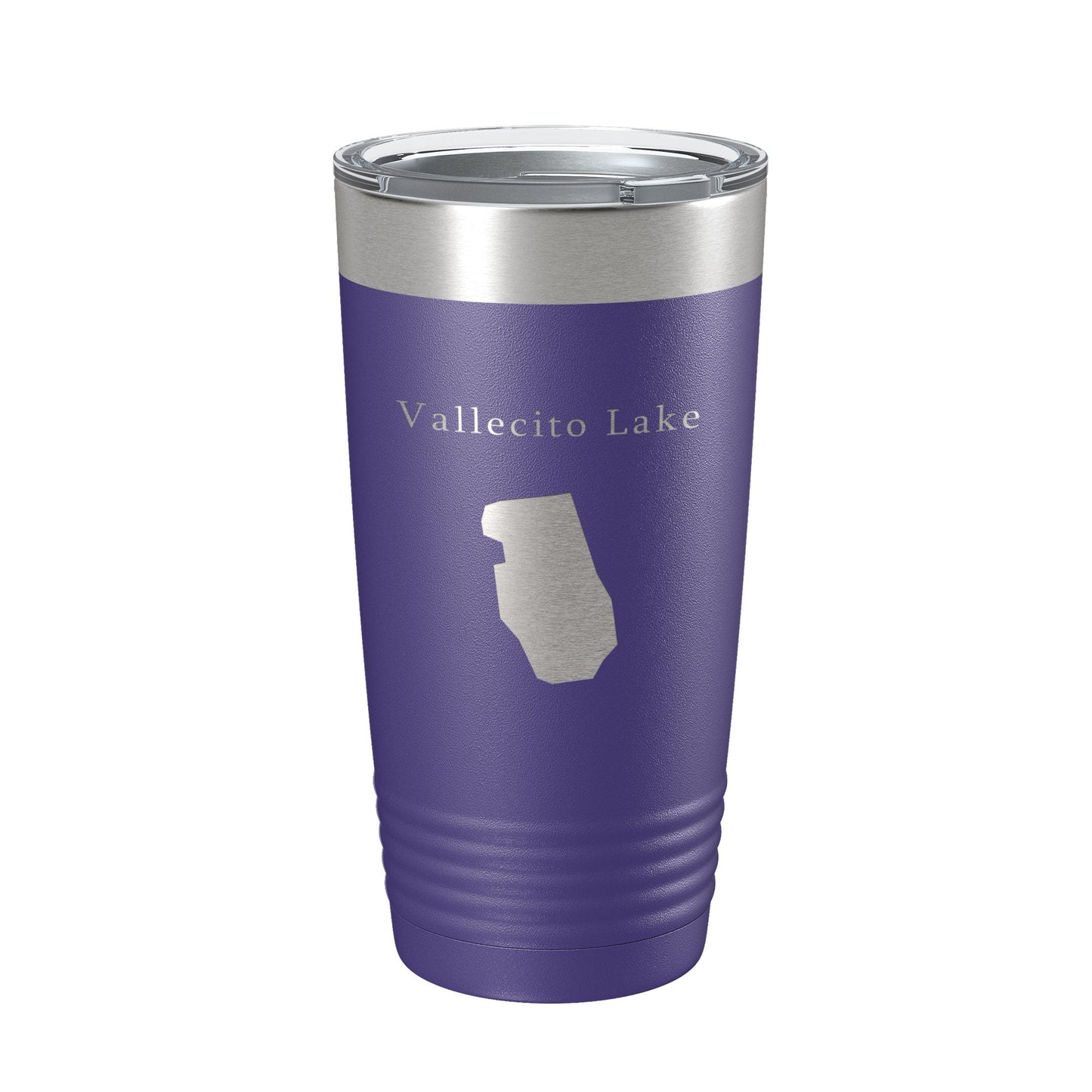 Vallecito Lake Map Tumbler Travel Mug Insulated Laser Engraved Coffee Cup Colorado 20 oz-15