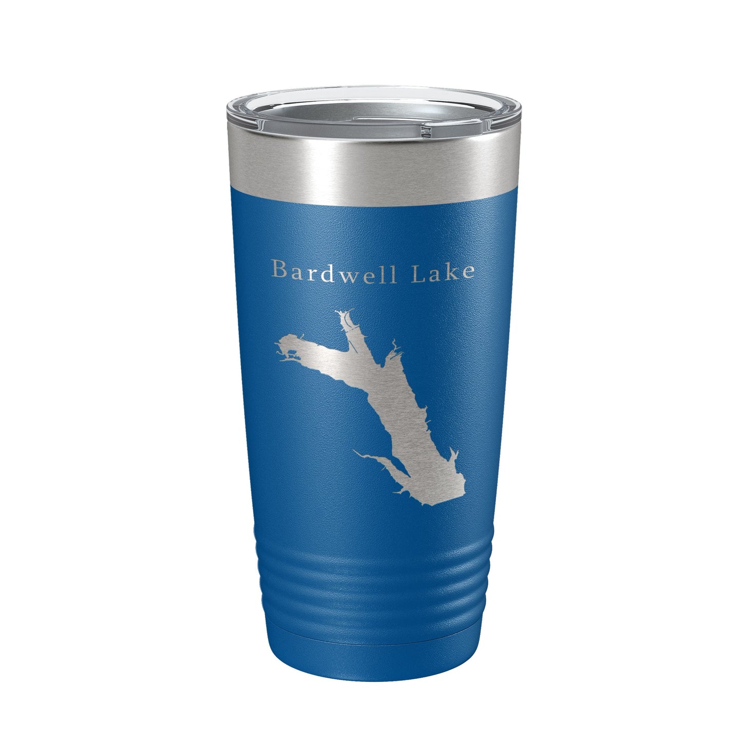 Bardwell Lake Map Tumbler Travel Mug Insulated Laser Engraved Coffee Cup Texas 20 oz-6