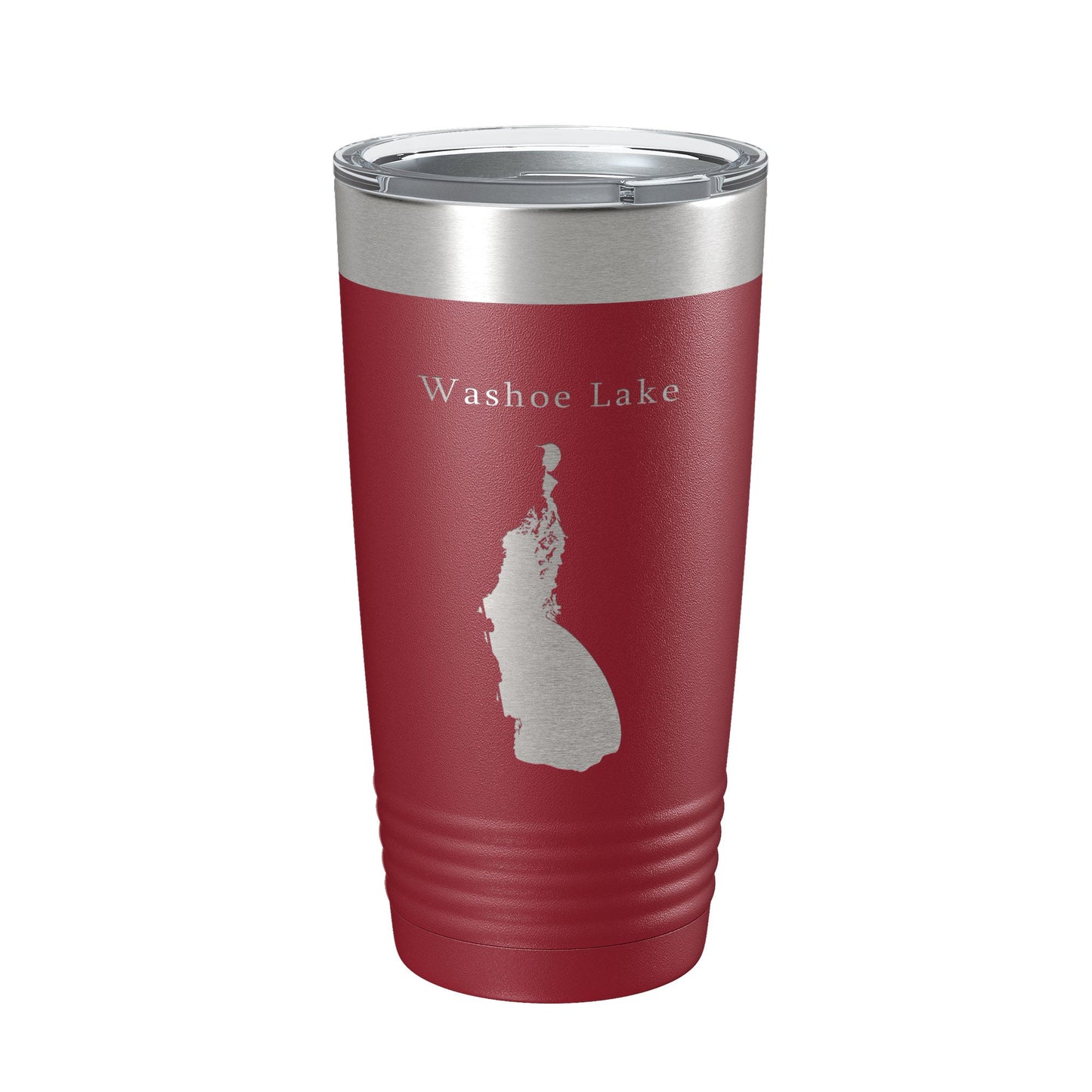 Washoe Lake Map Tumbler Travel Mug Insulated Laser Engraved Coffee Cup Nevada 20 oz-18