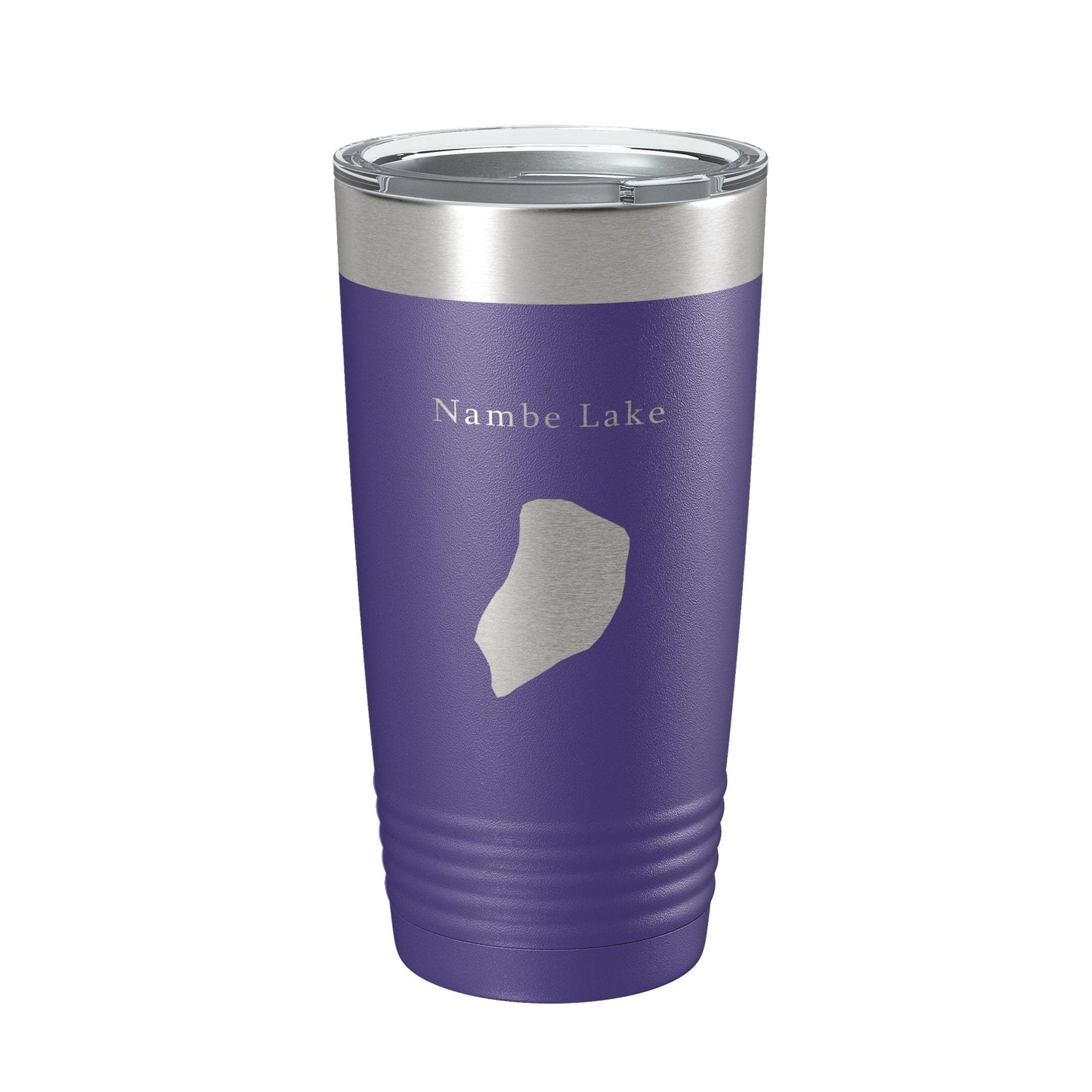 Nambe Lake Map Tumbler Travel Mug Insulated Laser Engraved Coffee Cup New Mexico 20 oz-15