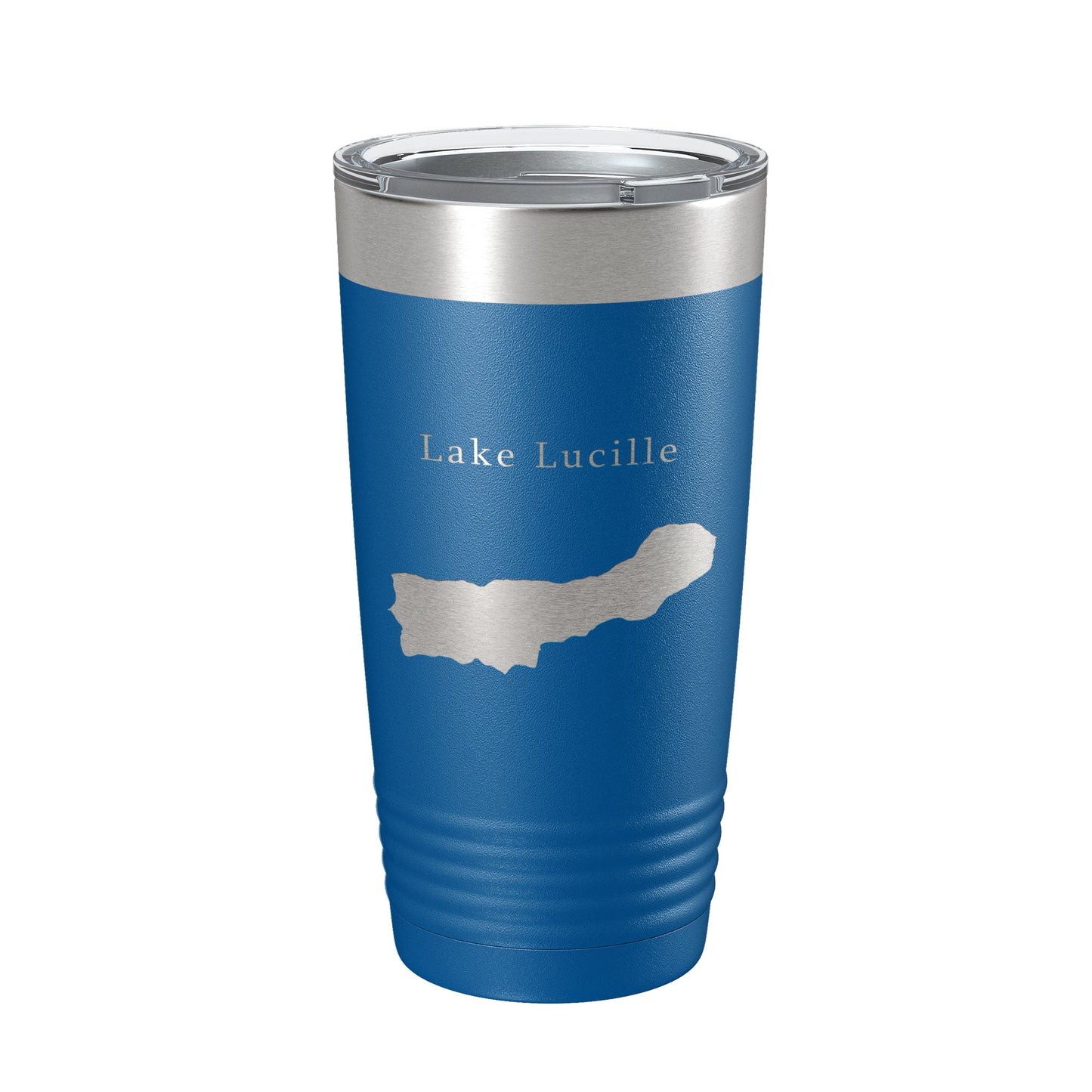 Lake Lucille Map Tumbler Travel Mug Insulated Laser Engraved Coffee Cup Alaska 20 oz-6