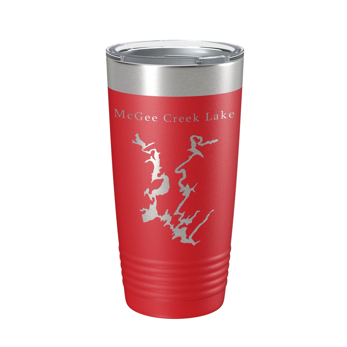 McGee Creek Lake Map Tumbler Travel Mug Insulated Laser Engraved Coffee Cup Oklahoma 20 oz-10