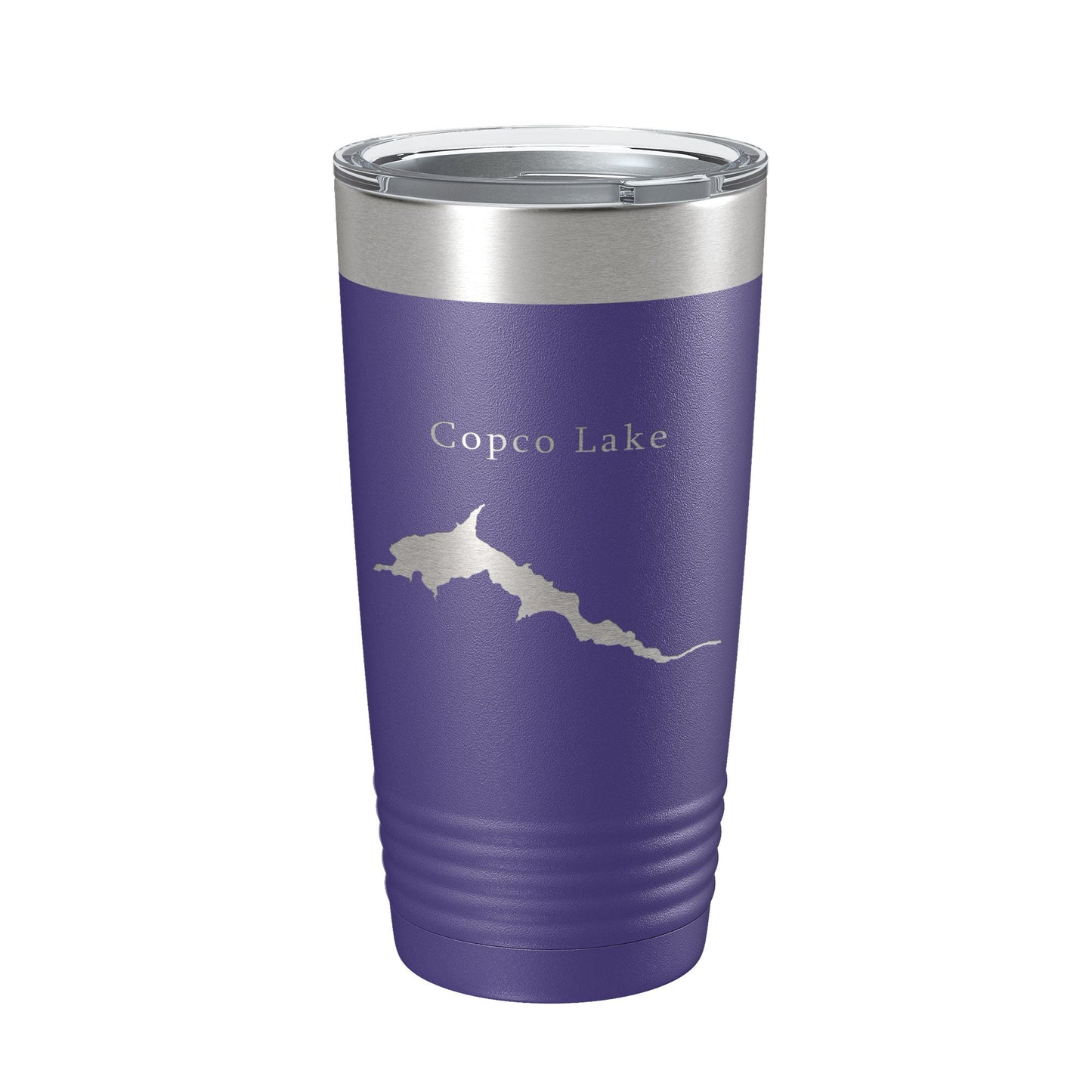 Copco Lake Map Tumbler Travel Mug Insulated Laser Engraved Coffee Cup California 20 oz-15