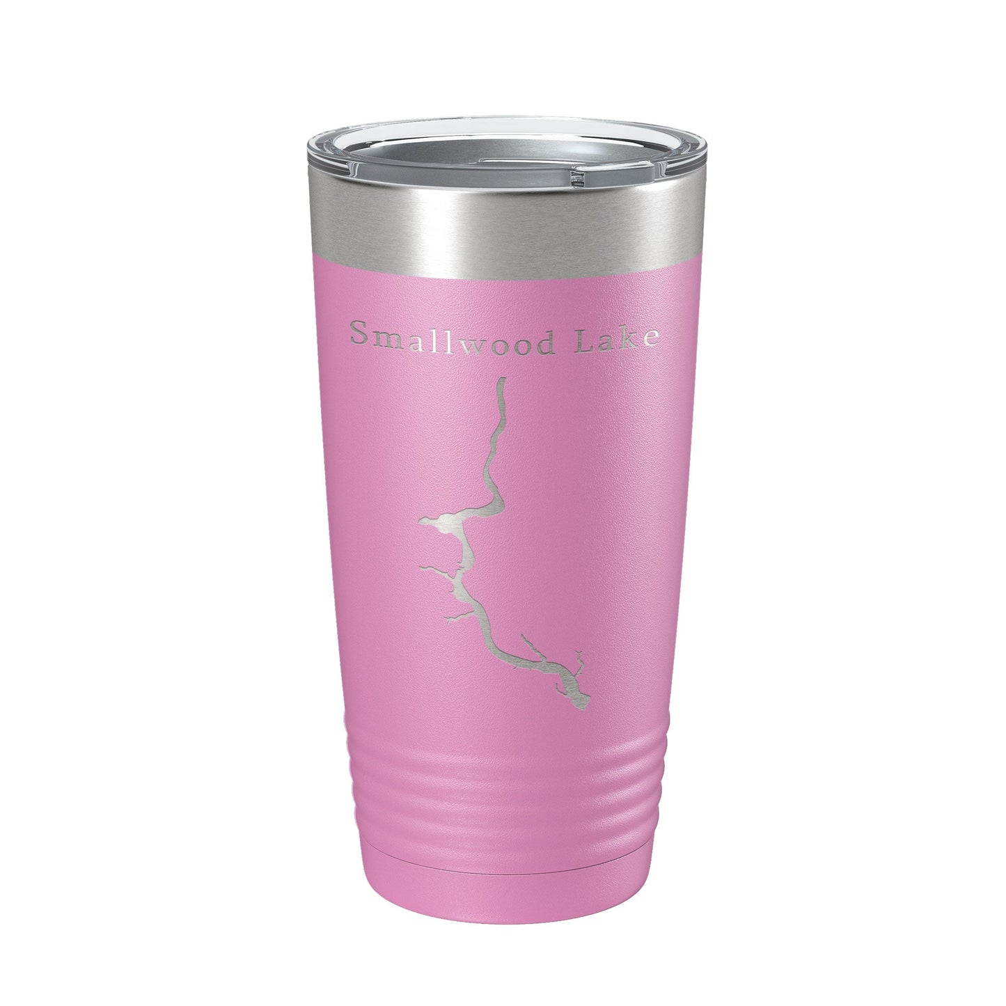 Smallwood Lake Tittabawassee Map Tumbler Travel Mug Insulated Laser Engraved Coffee Cup Michigan 20 oz-14