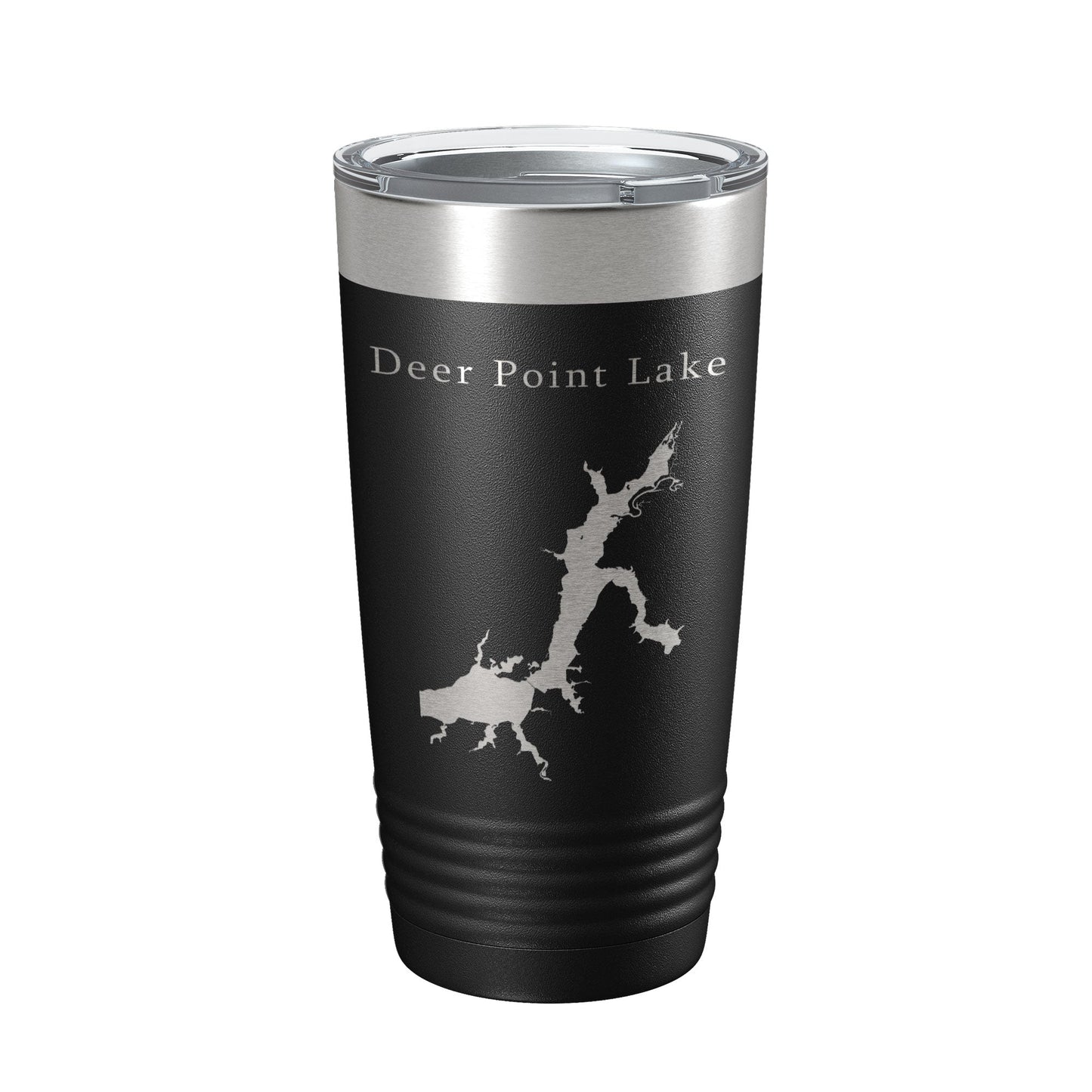 Deer Point Lake Map Tumbler Travel Mug Insulated Laser Engraved Coffee Cup Florida 20 oz-5