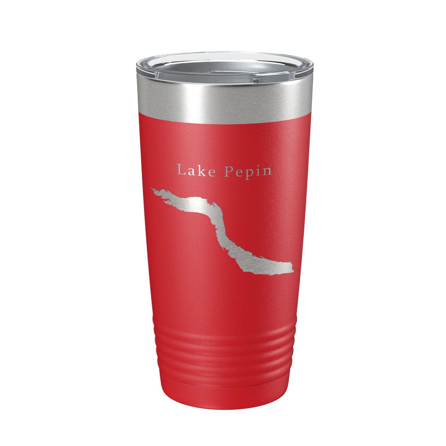 Lake Pepin Map Tumbler Travel Mug Insulated Laser Engraved Coffee Cup Minnesota Wisconsin 20 oz-10