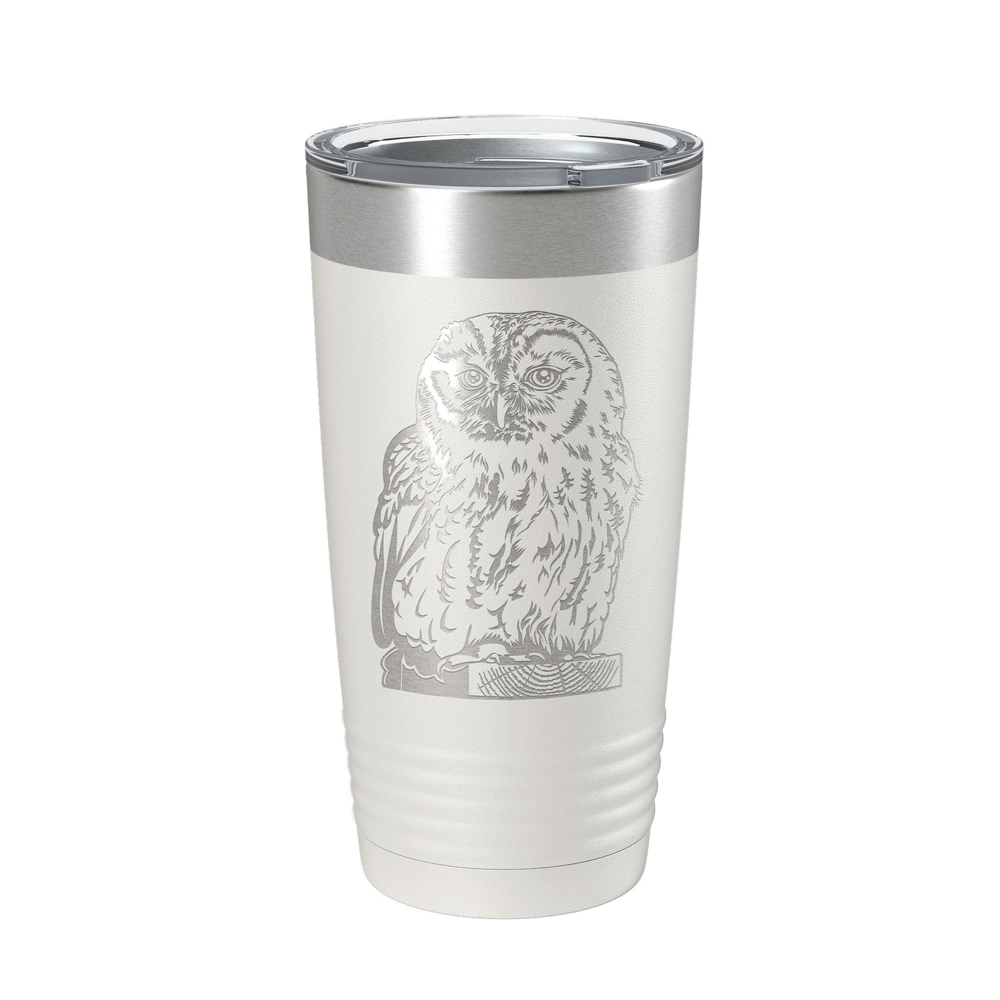 Owl Tumbler Travel Mug Insulated Laser Engraved Coffee Cup Owl Lover Gift Bird 20 oz-7