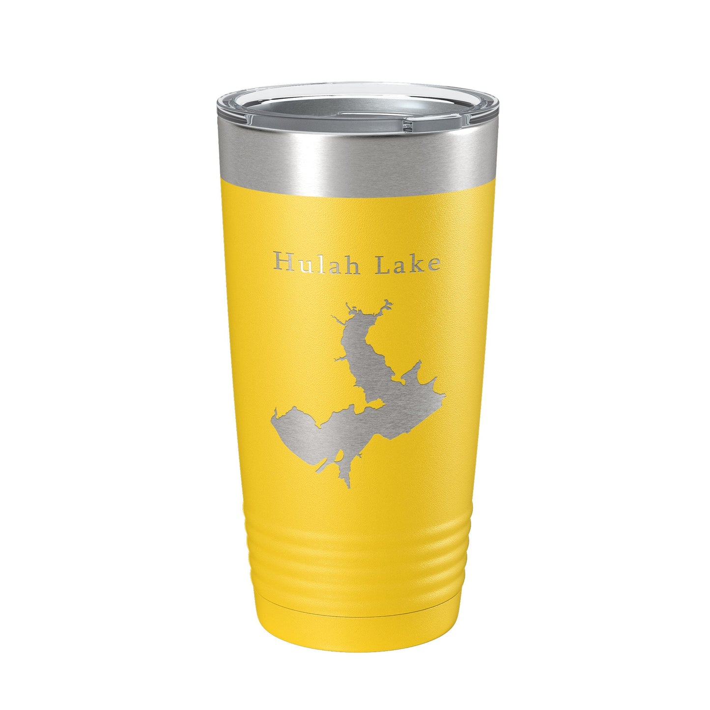 Hulah Lake Map Tumbler Travel Mug Insulated Laser Engraved Coffee Cup Oklahoma 20 oz-4