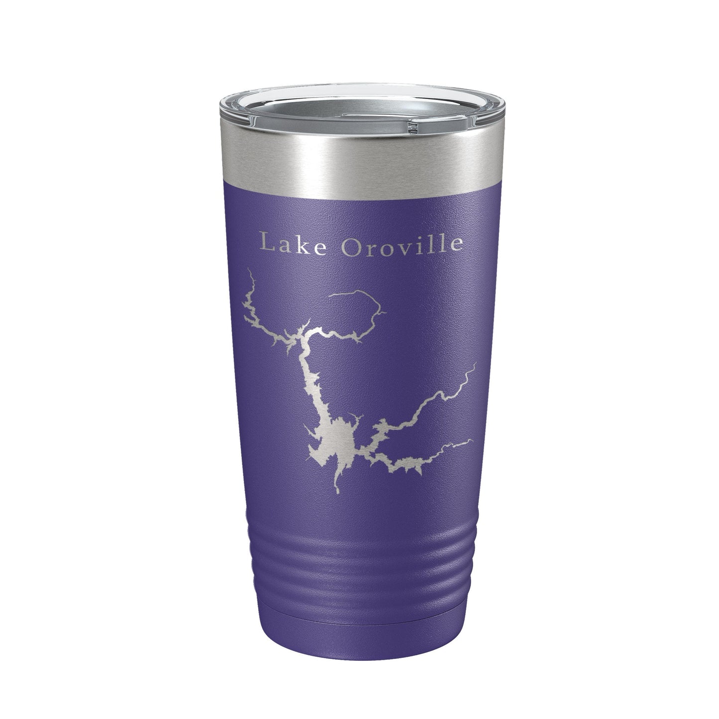 Lake Oroville Map Tumbler Travel Mug Insulated Laser Engraved Coffee Cup California 20 oz-15