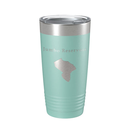 Jumbo Reservoir Tumbler Lake Map Travel Mug Insulated Laser Engraved Coffee Cup Colorado 20 oz-12