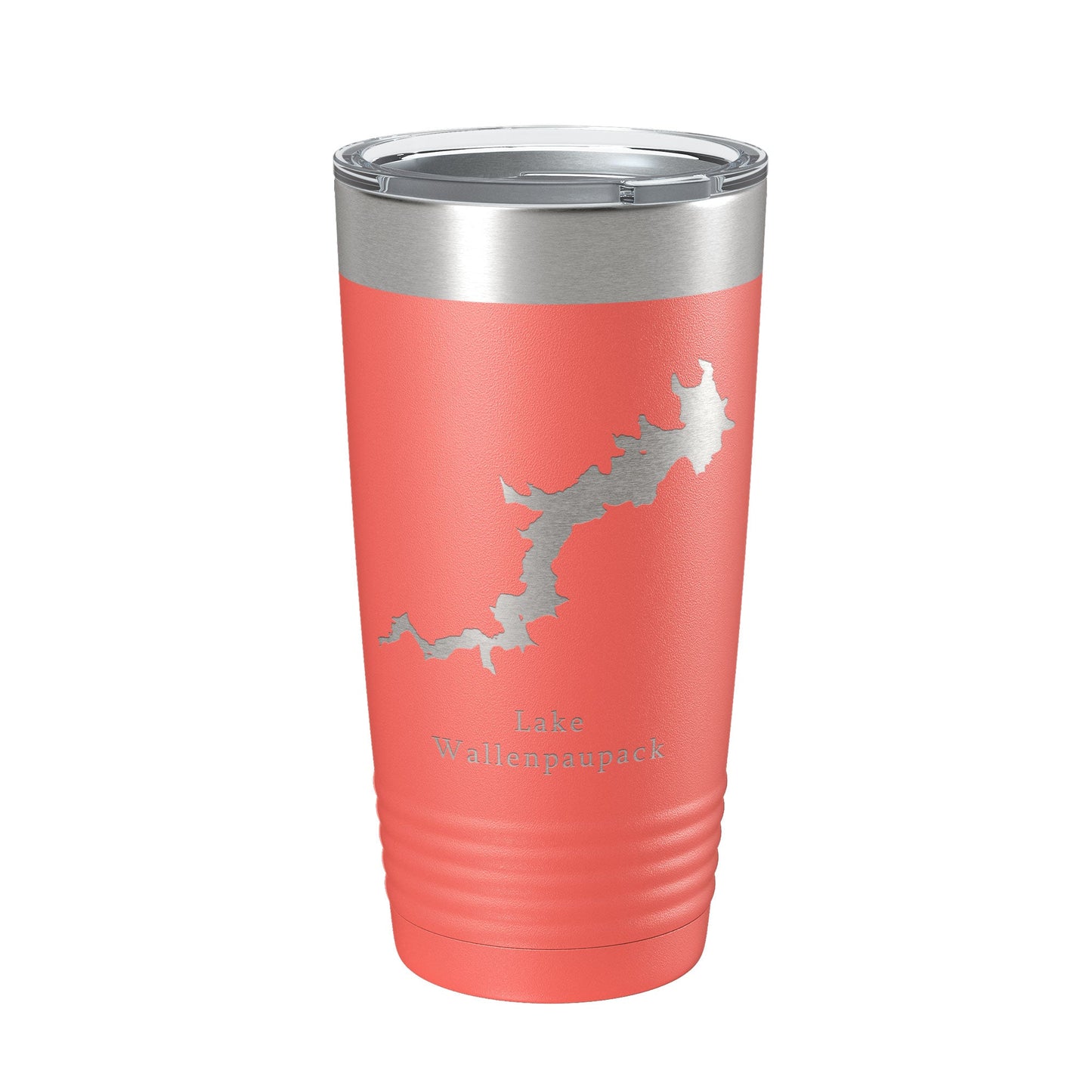 Lake Wallenpaupack Map Tumbler Travel Mug Insulated Laser Engraved Coffee Cup Pennsylvania 20 oz-20