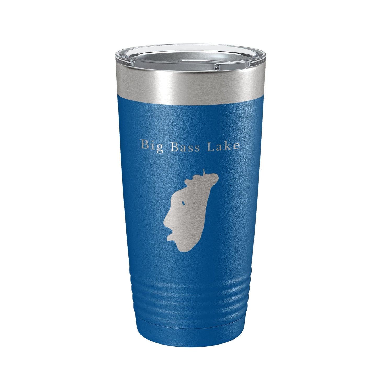 Big Bass Lake Map Tumbler Travel Mug Insulated Laser Engraved Coffee Cup Pennsylvania 20 oz-6