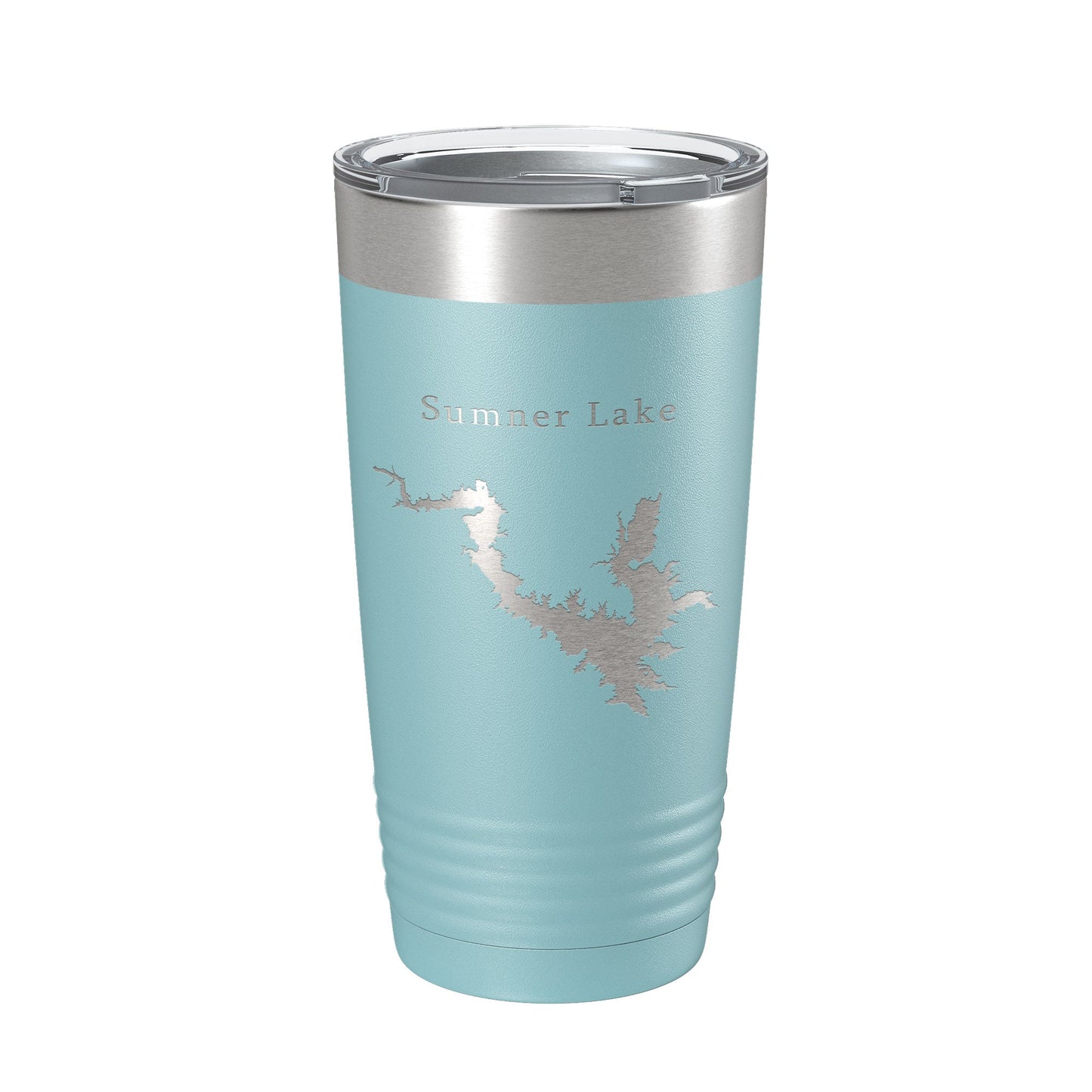 Sumner Lake Map Tumbler Travel Mug Insulated Laser Engraved Coffee Cup New Mexico 20 oz-13