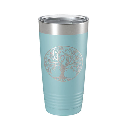 Tree Of Life Tumbler Travel Mug Insulated Laser Engraved Coffee Cup 20 oz-13