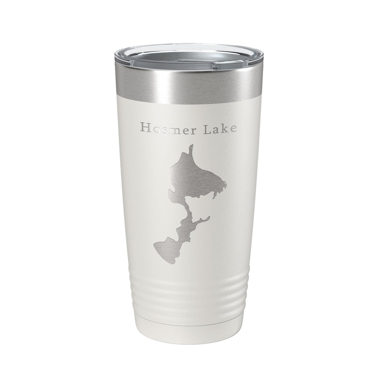 Hosmer Lake Map Tumbler Travel Mug Insulated Laser Engraved Coffee Cup Oregon 20 oz-7