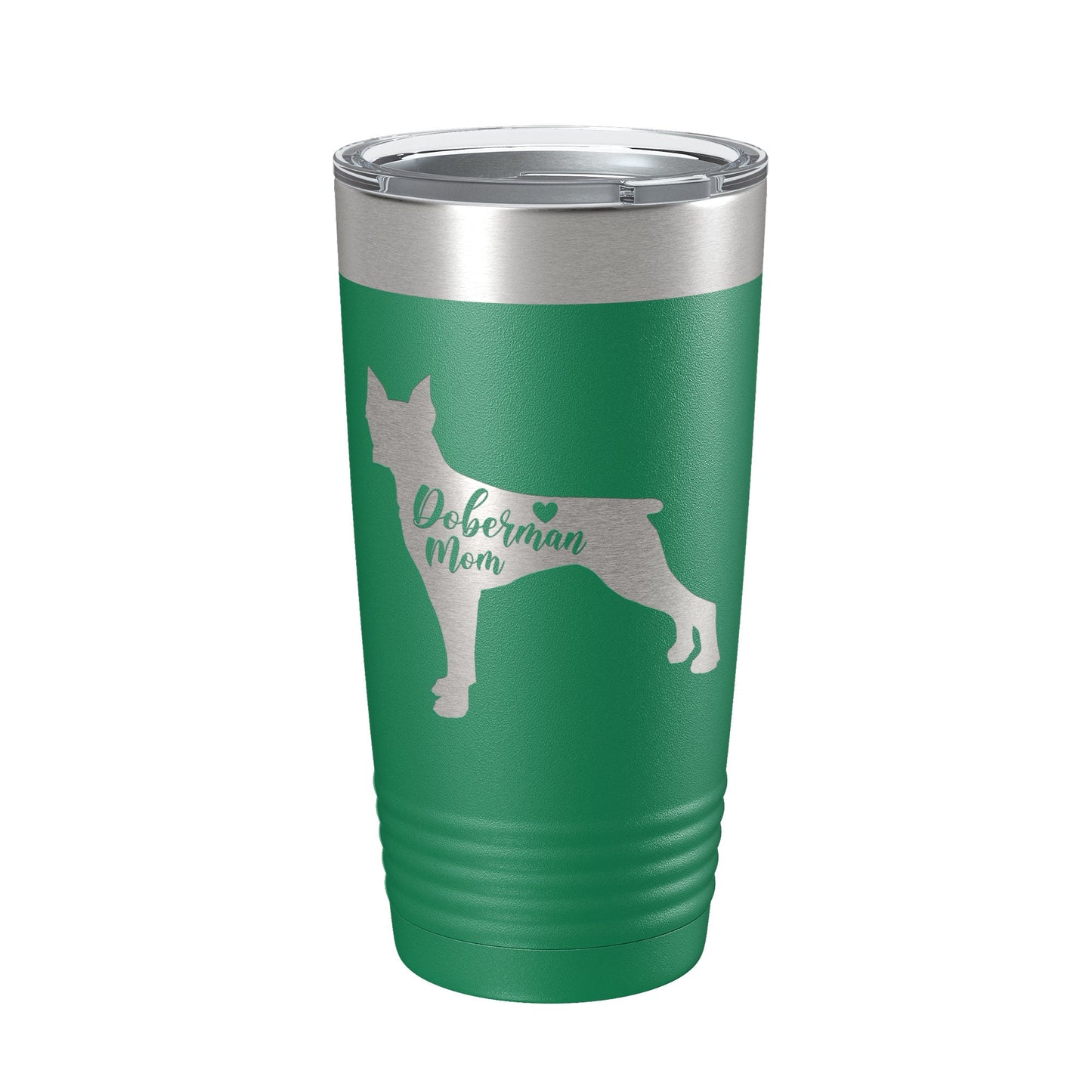 Doberman Mom Tumbler Dog Travel Mug Gift Insulated Laser Engraved Coffee Cup Dobe Dobie 20 oz-9