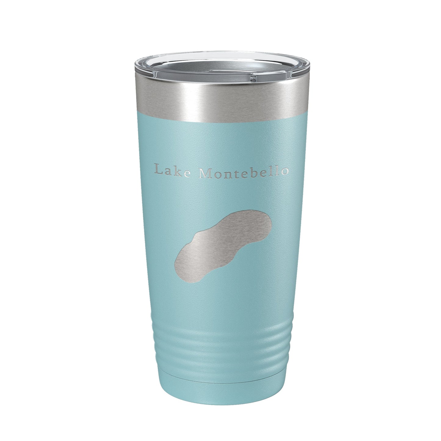 Lake Montebello Map Tumbler Travel Mug Insulated Laser Engraved Coffee Cup Maryland 20 oz-13