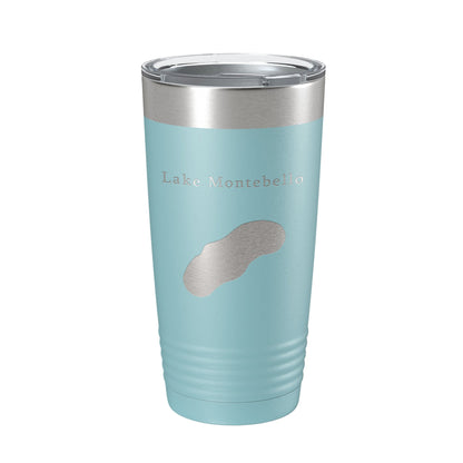 Lake Montebello Map Tumbler Travel Mug Insulated Laser Engraved Coffee Cup Maryland 20 oz-13