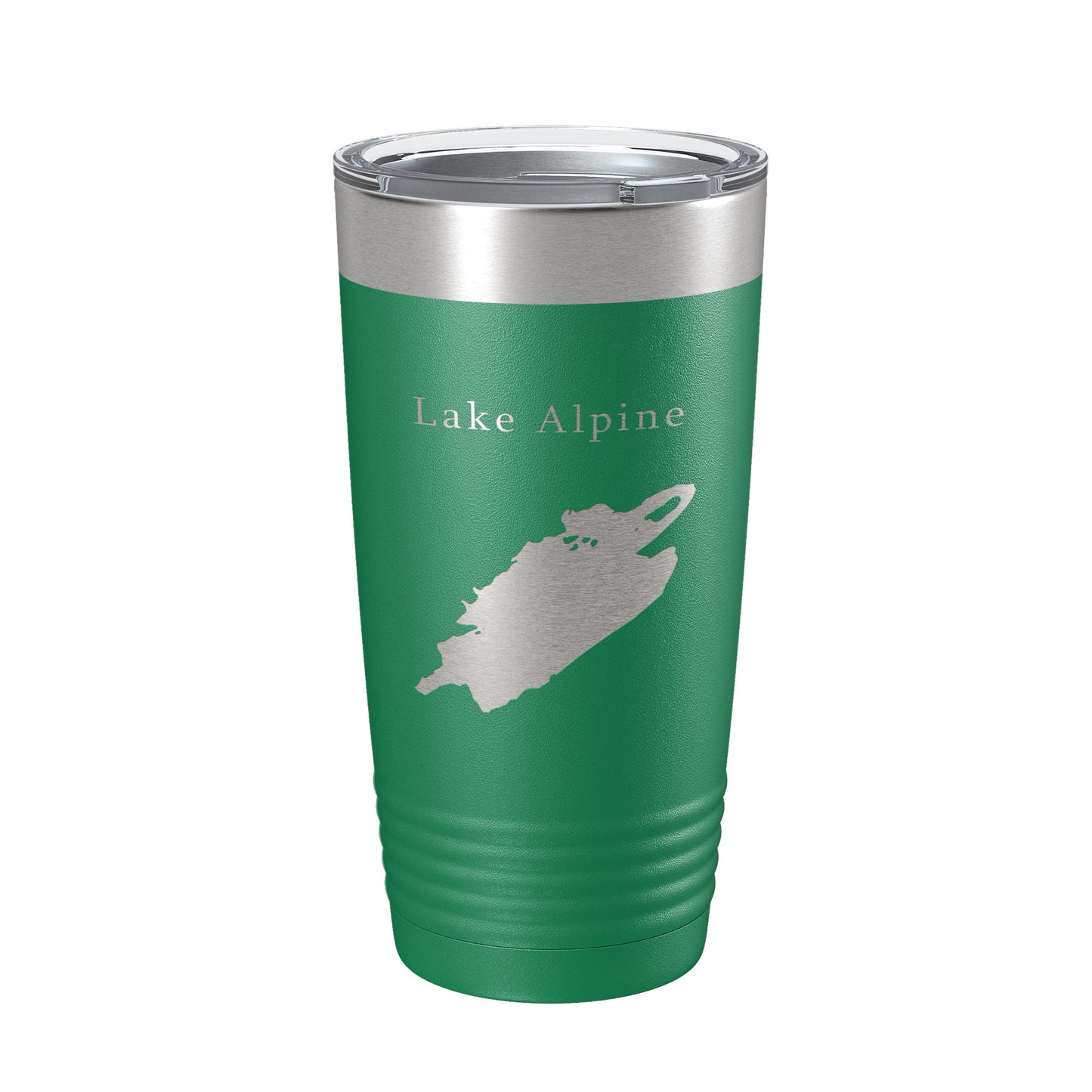 Lake Alpine Map Tumbler Travel Mug Insulated Laser Engraved Coffee Cup California 20 oz-9
