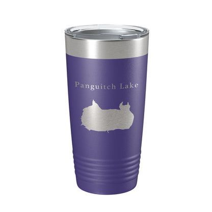 Panguitch Lake Map Tumbler Travel Mug Insulated Laser Engraved Coffee Cup Utah 20 oz-15
