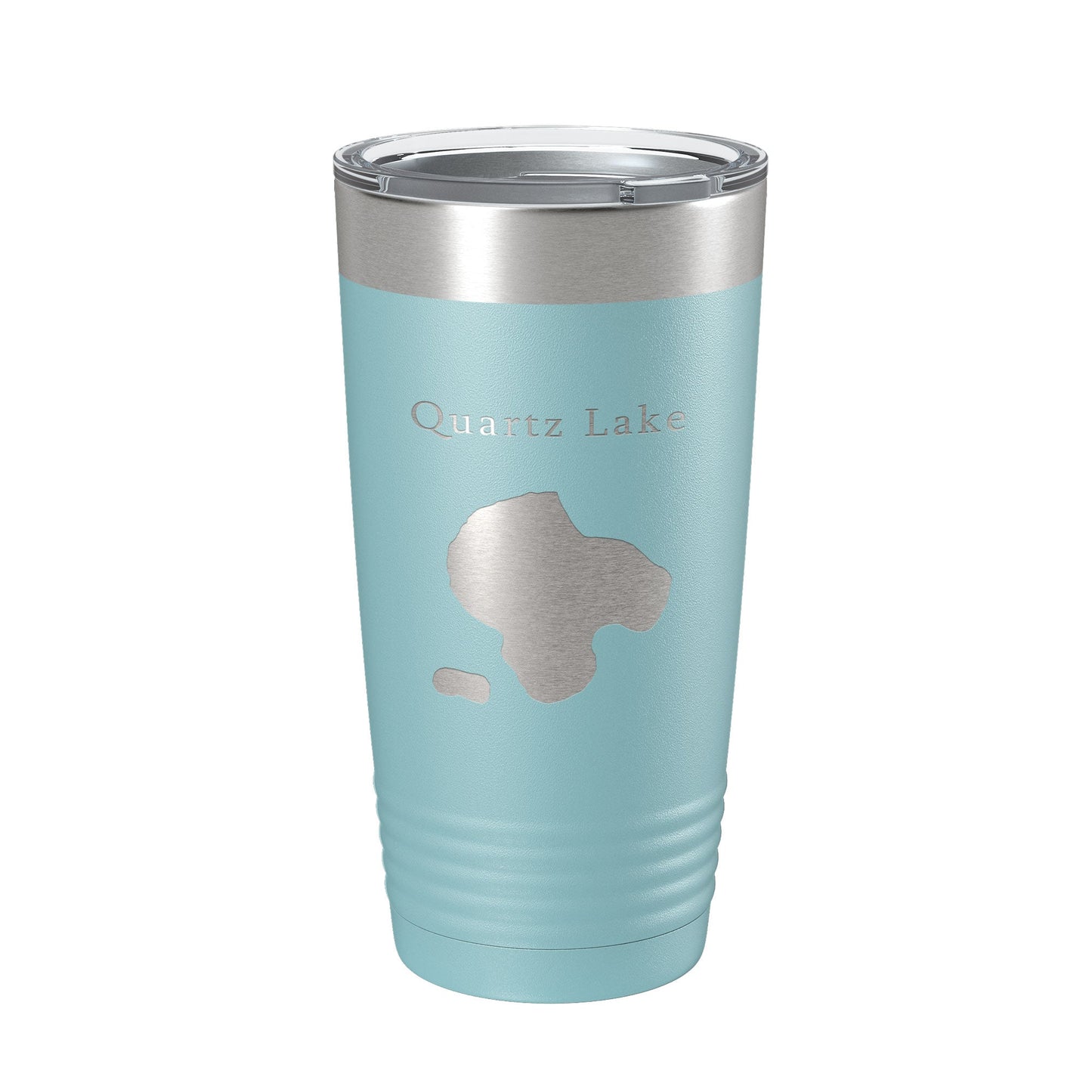 Quartz Lake Map Tumbler Travel Mug Insulated Laser Engraved Coffee Cup Alaska 20 oz-13