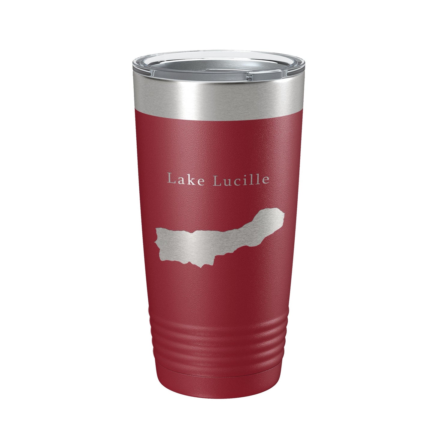 Lake Lucille Map Tumbler Travel Mug Insulated Laser Engraved Coffee Cup Alaska 20 oz-18