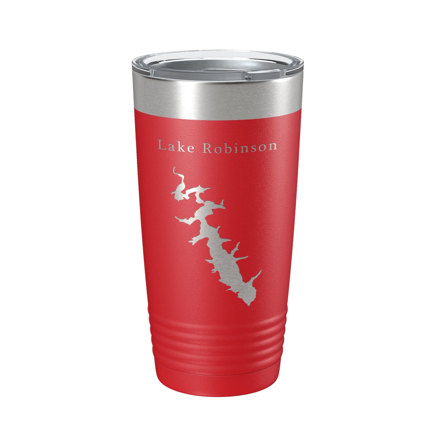 Lake Robinson Map Tumbler Travel Mug Insulated Laser Engraved Coffee Cup South Carolina 20 oz-10