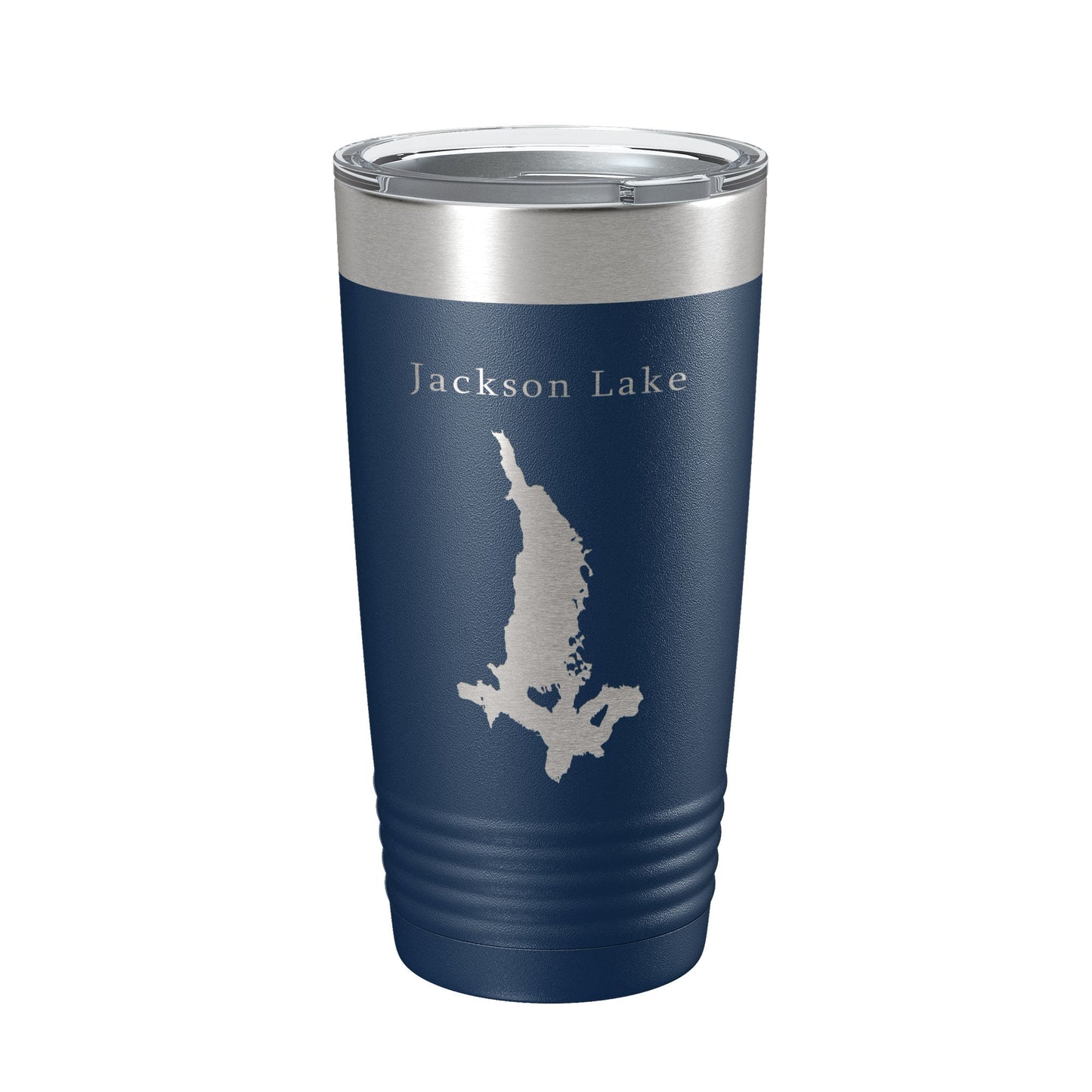 Jackson Lake Map Tumbler Travel Mug Insulated Laser Engraved Coffee Cup Grand Teton Wyoming 20 oz-8