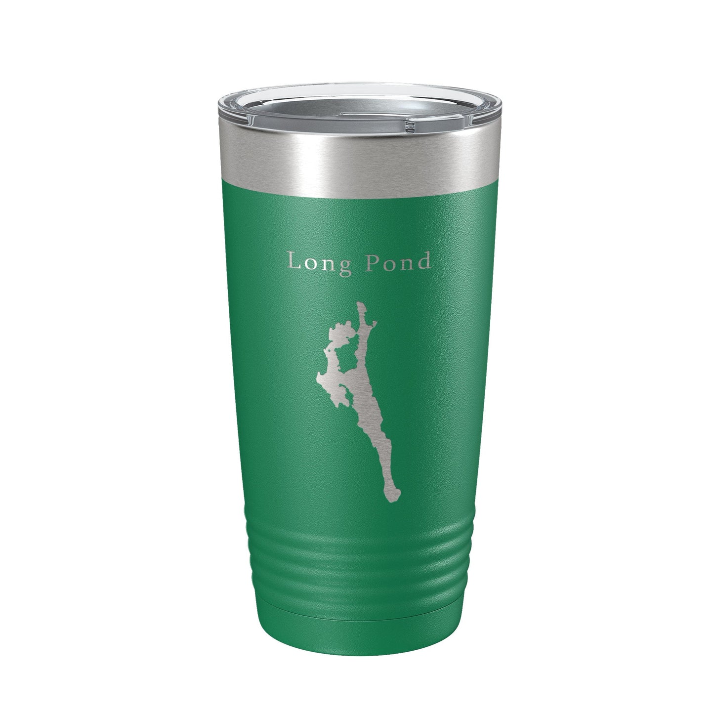 Long Pond Tumbler Lake Map Travel Mug Insulated Laser Engraved Coffee Cup Acadia Maine 20 oz-9