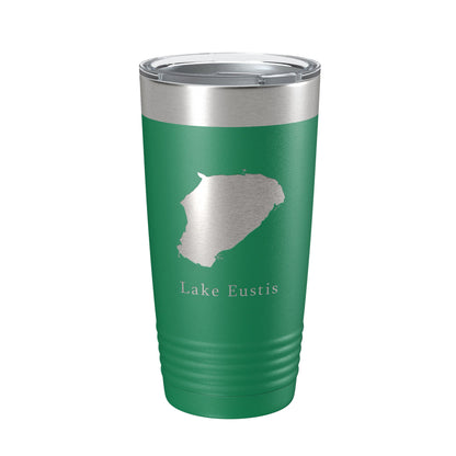 Lake Eustis Map Tumbler Travel Mug Insulated Laser Engraved Coffee Cup Florida 20 oz-9
