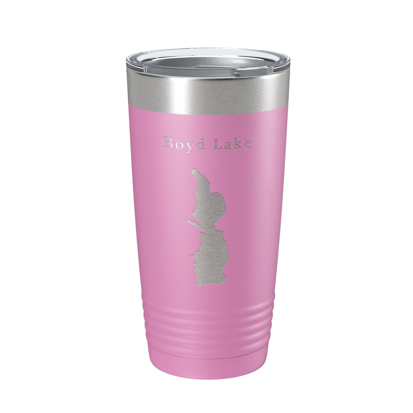 Boyd Lake Map Tumbler Travel Mug Insulated Laser Engraved Coffee Cup Colorado 20 oz-14