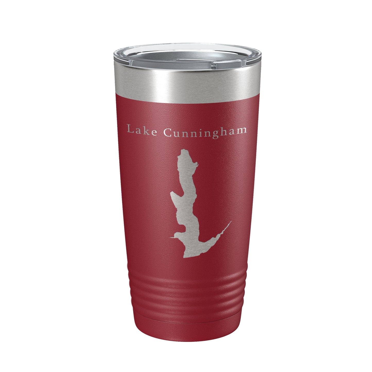 Lake Glenn Cunningham Map Tumbler Travel Mug Insulated Laser Engraved Coffee Cup Nebraska 20 oz-18