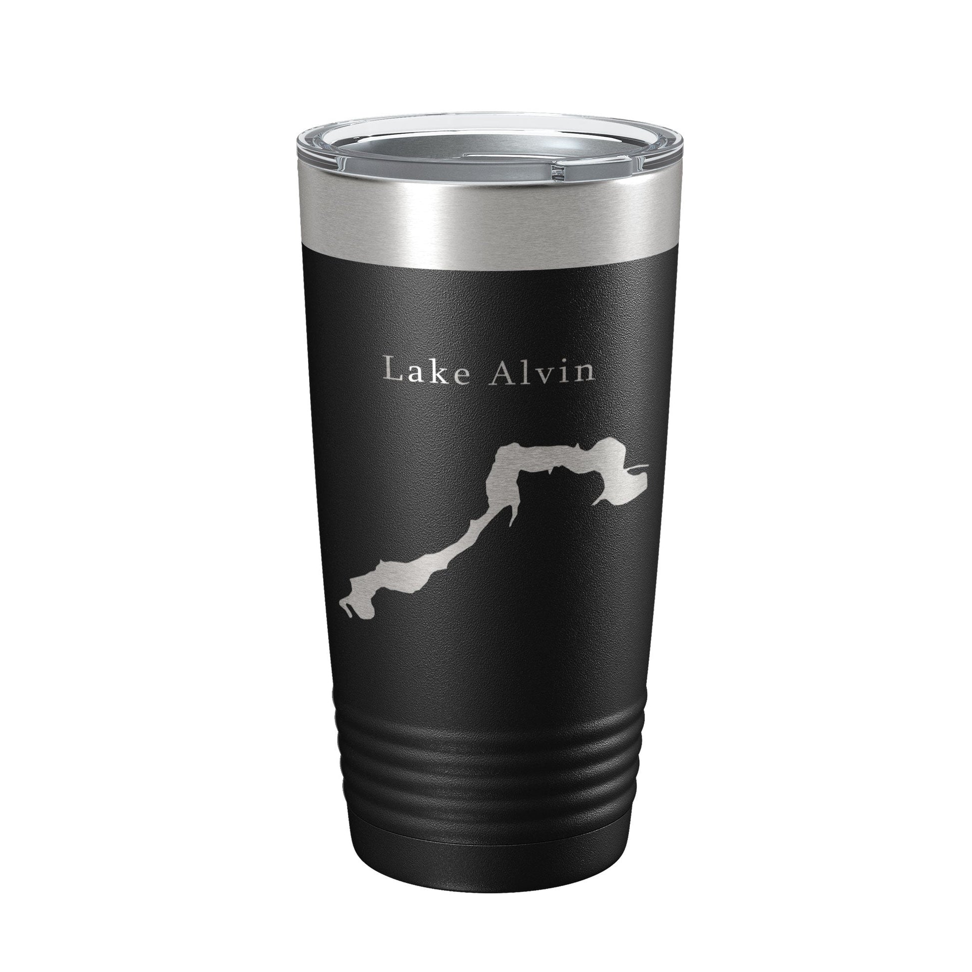 Lake Alvin Map Tumbler Travel Mug Insulated Laser Engraved Coffee Cup South Dakota 20 oz-5