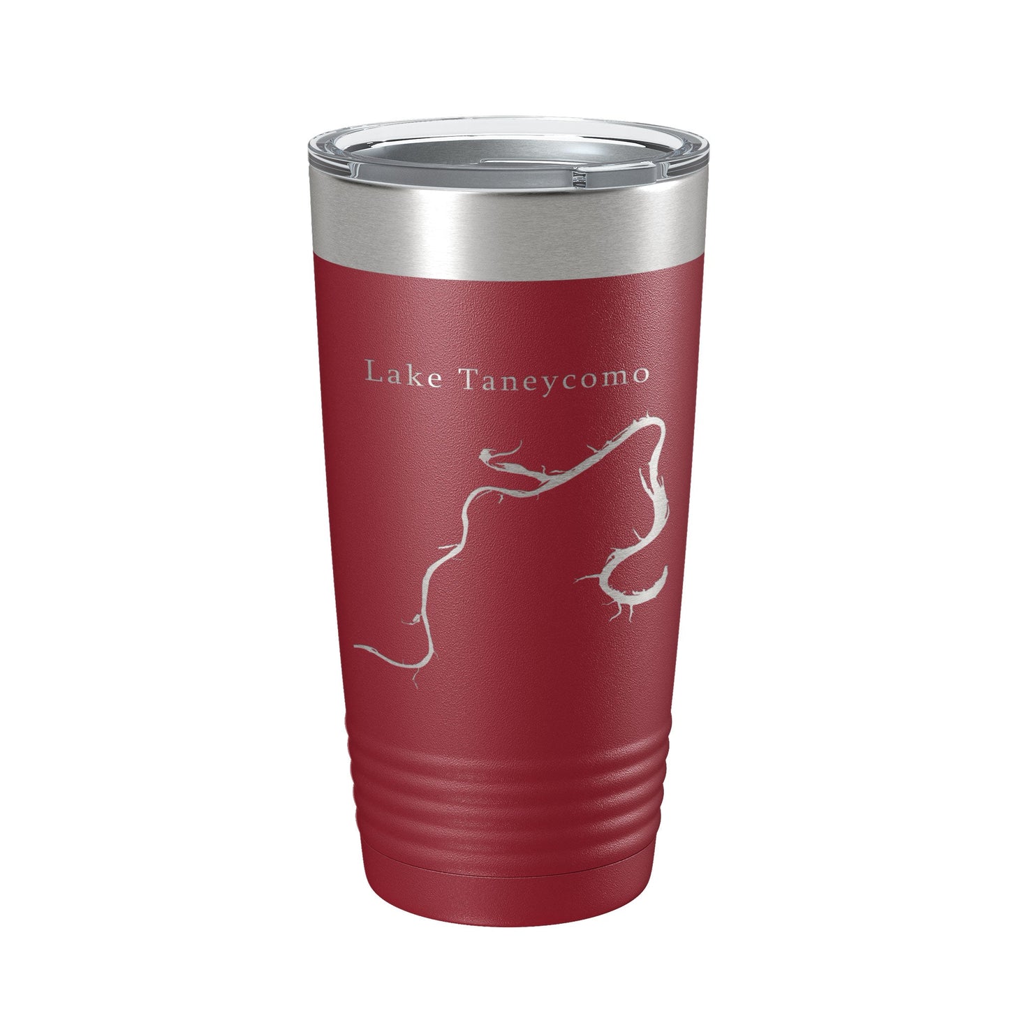 Lake Taneycomo Map Tumbler Travel Mug Insulated Laser Engraved Coffee Cup Branson Missouri 20 oz-18