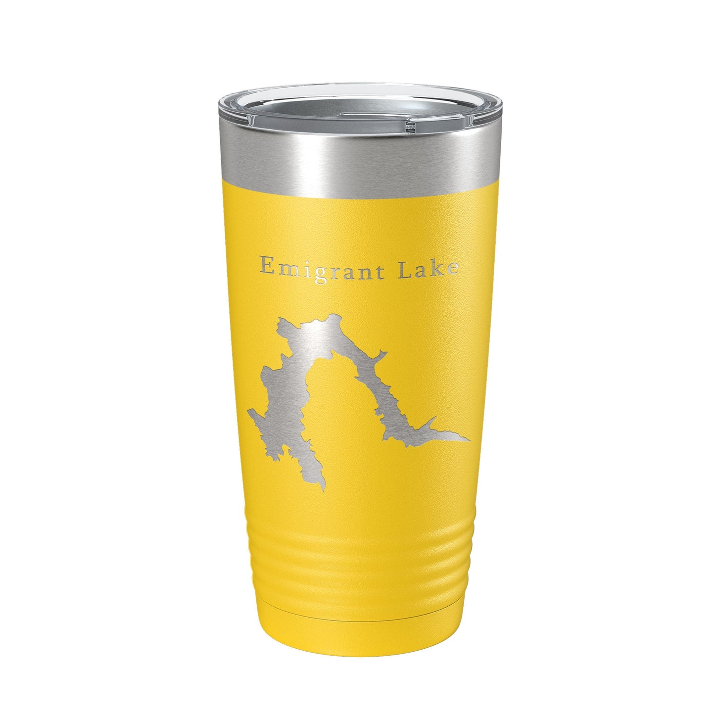Emigrant Lake Map Tumbler Travel Mug Insulated Laser Engraved Coffee Cup Oregon 20 oz-19