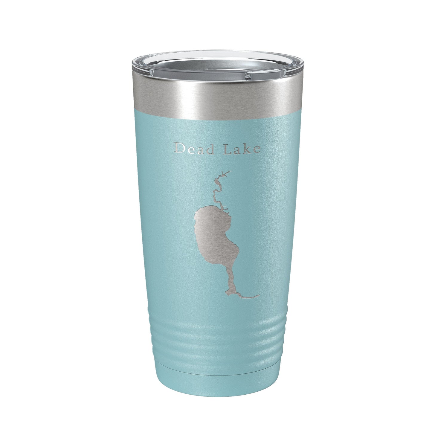 Dead Lake Map Tumbler Travel Mug Insulated Laser Engraved Coffee Cup Florida 20 oz-13