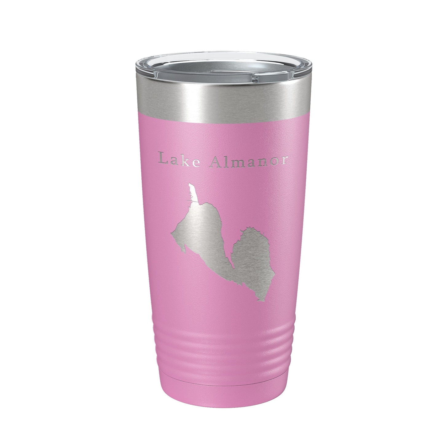 Lake Almanor Map Tumbler Travel Mug Insulated Laser Engraved Coffee Cup California 20 oz-14