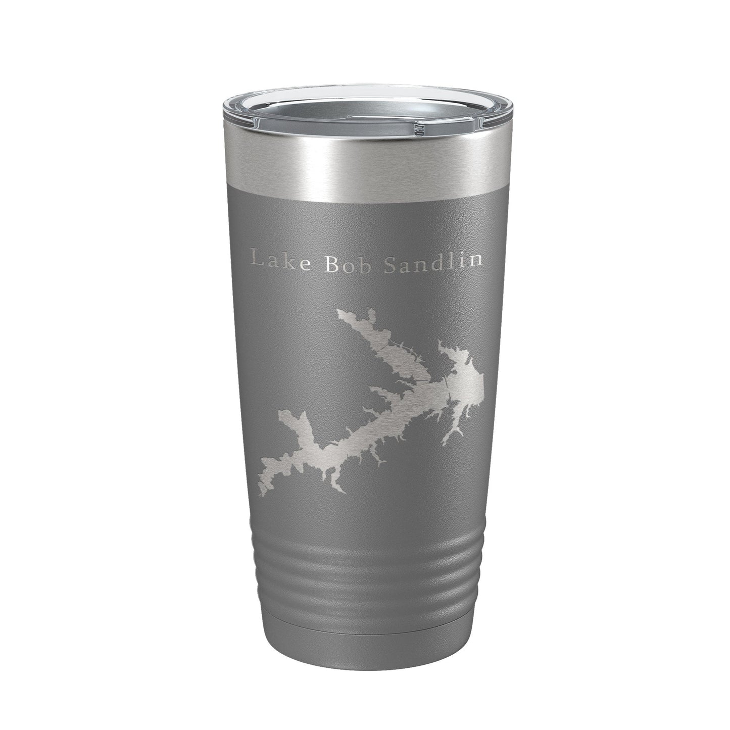 Lake Bob Sandlin Map Tumbler Travel Mug Insulated Laser Engraved Coffee Cup Monticello Reservoir Texas 20 oz-16