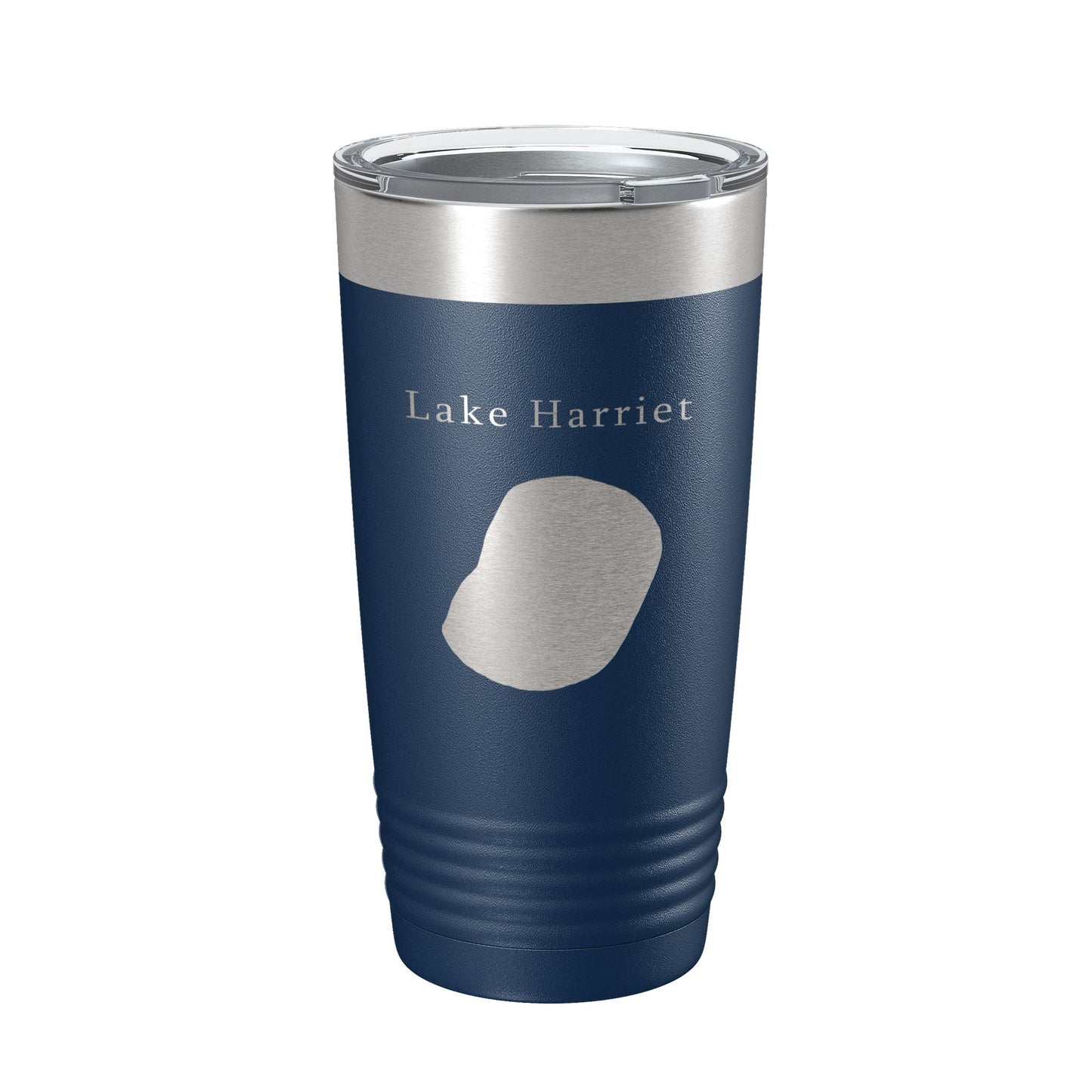 Lake Harriet Map Tumbler Travel Mug Insulated Laser Engraved Coffee Cup Minnesota 20 oz-2